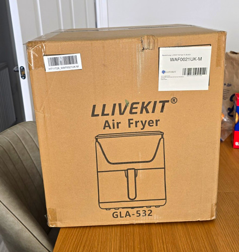 Llivekit air fryer 1800w - llivekit, 8