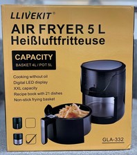LLIVEKIT 5L Large Air Fryer